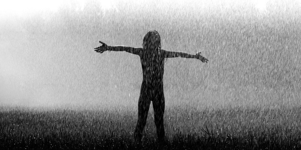 Standing in the rain